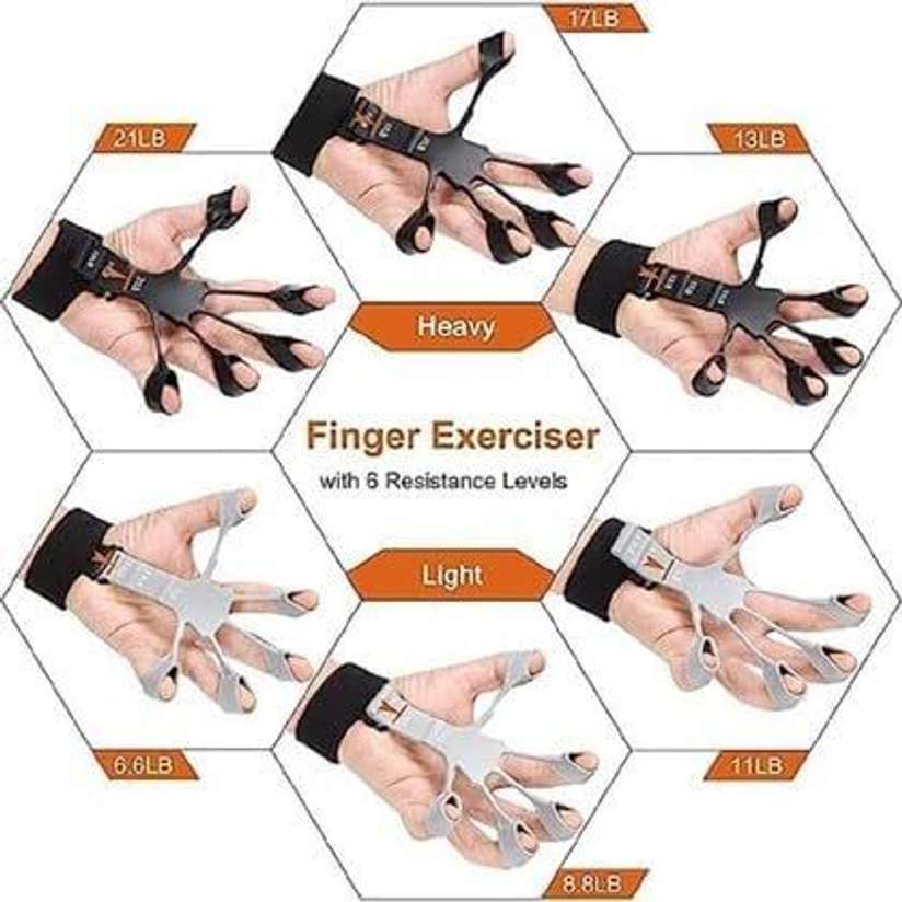 Takilogo Finger Exerciser for Hand, Finger & Forearm Strength HJU-09 Hand Grip/Fitness Grip - Buy Takilogo Finger Exerciser for Hand, Finger & Forearm Strength HJU-09 Hand Grip/Fitness Grip Online at Best Prices in India - Sports & Fitness | Shopsy.in - Image 3