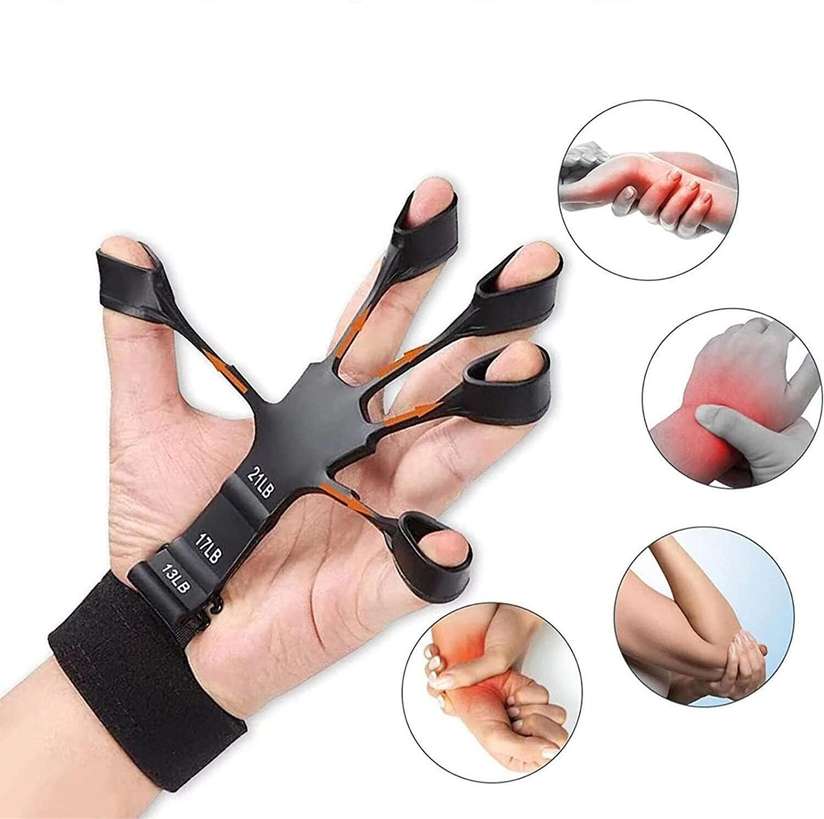 Takilogo Finger Exerciser for Hand, Finger & Forearm Strength HJU-09 Hand Grip/Fitness Grip - Buy Takilogo Finger Exerciser for Hand, Finger & Forearm Strength HJU-09 Hand Grip/Fitness Grip Online at Best Prices in India - Sports & Fitness | Shopsy.in - Image 4