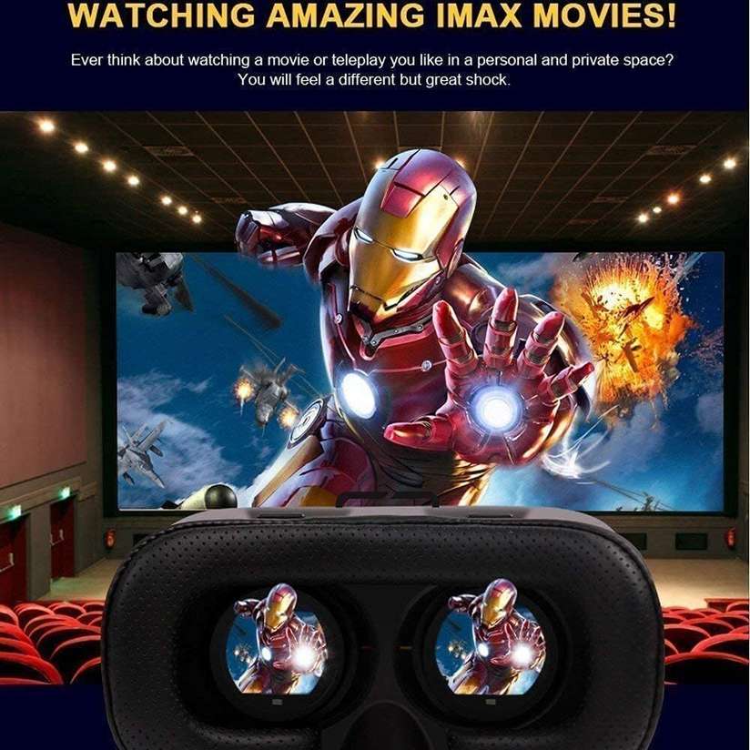Shopsy lavionline Premium VR Box 3D Headset with Soft Cushion - Image 5