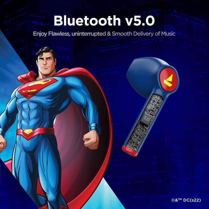 Shopsy boAt Airdopes 131 Captain America Edition TWS Earbuds - Image 5