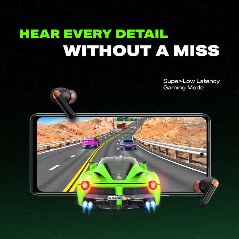 Shopsy Infinix Buds Neo (XE26) TWS Earbuds with ENC, Game Mode, - Image 7