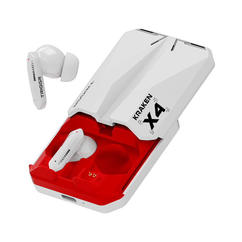 Shopsy TRIGGR Kraken X4 TWS Earbuds, 13mm Drivers, 60H Battery - Image 2