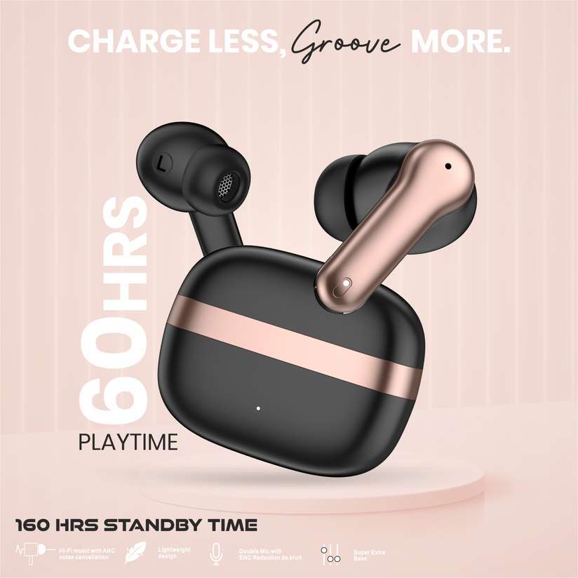 TSEL X79 Buds Pro|True Airpods with ENC Noise | Playtime 60H | Made in india Bluetooth Headset Price in India - Buy TSEL X79 Buds Pro|True Airpods with ENC Noise | Playtime 60H | Made in india Bluetooth Headset online at Shopsy.in - Image 4