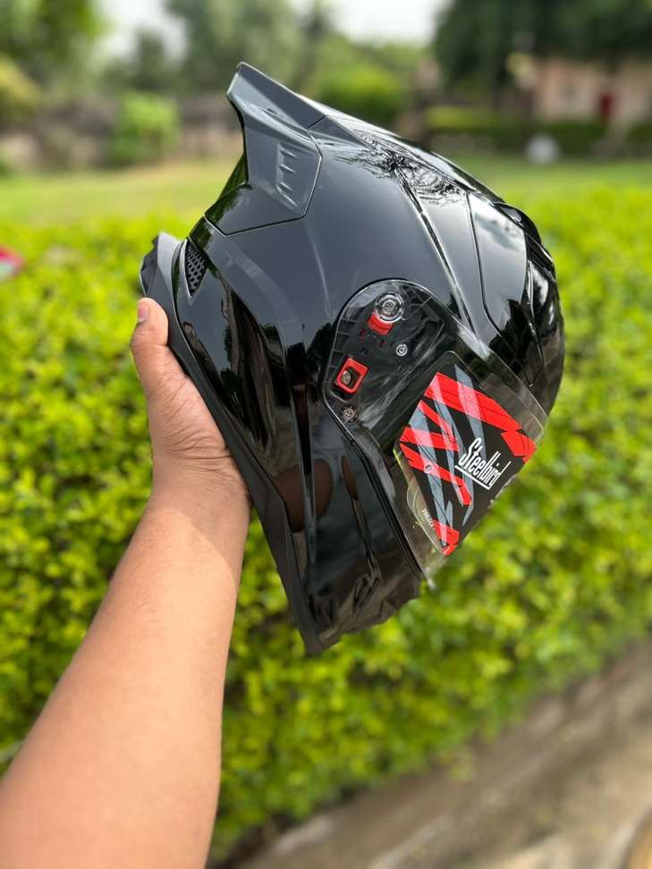Shopsy Steelbird Air SBH-61 ISS SXE Full Face Helmet - Image 3