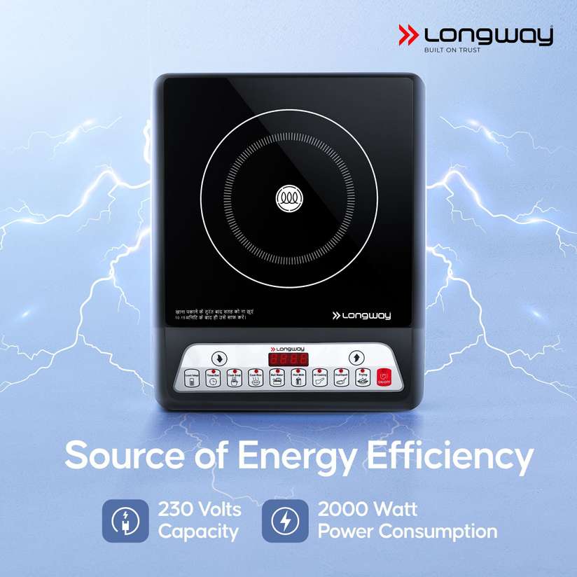 Shopsy Longway Elite Plus 2000W Induction Cooktop with 7 Cooking Modes - Image 6