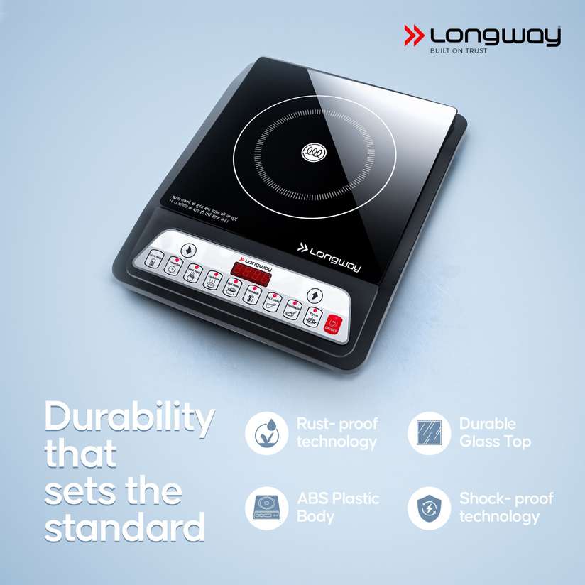 Shopsy Longway Elite Plus 2000W Induction Cooktop with 7 Cooking Modes - Image 4