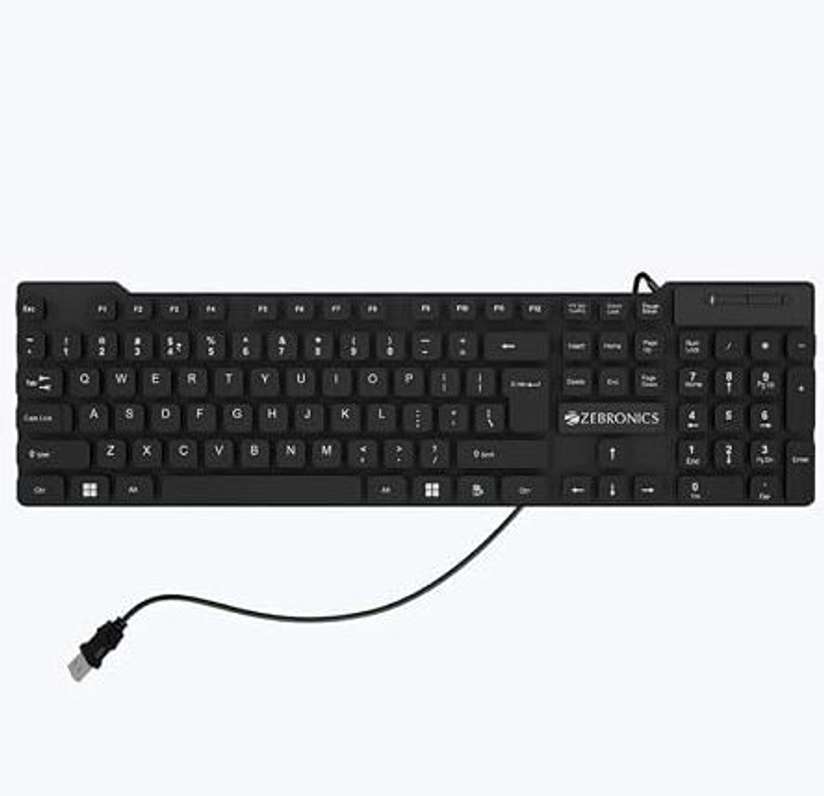Shopsy ZEBRONICS K20 Keyboard, Mouse, MousePad, C-OTG, Cable - Image 3