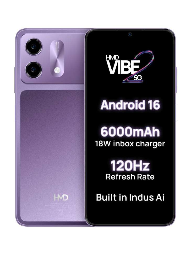HMD Vibe2 5G (128 GB Storage, 4 GB RAM) Online at Best Price On Shopsy.in - Image 2