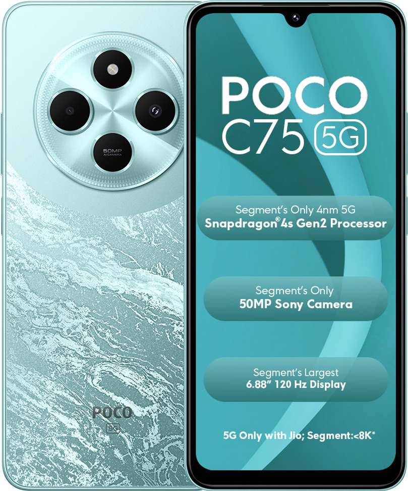 POCO C75 5G (64 GB Storage, 4 GB RAM) Online at Best Price On Shopsy.in - Image 3
