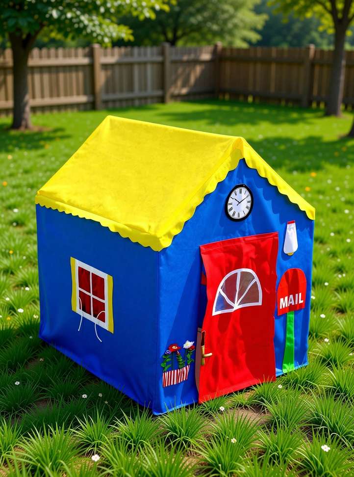 Mintorsi Jumbo Size my house play Tent House For Kids Price in India - Buy Mintorsi Jumbo Size my house play Tent House For Kids online at Shopsy.in - Image 4