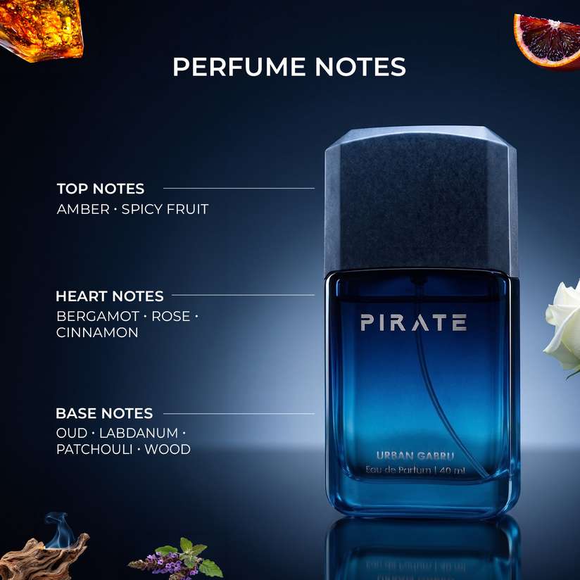 Shopsy urbangabru PIRATE Eau De Parfum 40ml - Image 4