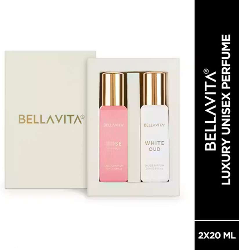 Buy BELLAVITA Luxury ROSE Woman + WHITE OUD Unisex Perfume Combo for Men and Women 40 ML Eau de Parfum - 40 ml Online In India | Shopsy.in - Image 2