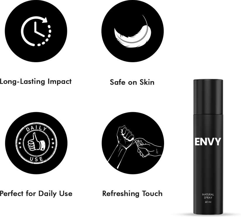 ENVY Black Perfume Eau de Parfum - 60 ml Price in India - Buy ENVY Black Perfume Eau de Parfum - 60 ml online at Shopsy.in - Image 5