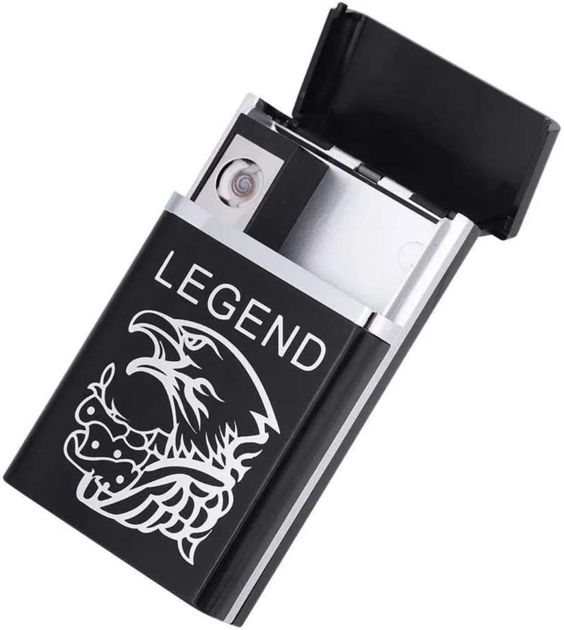 cigarette case with lighter online india CROSSZONE Focus Smart Automatic Inbuilt Refillable Health & Personal Care Buy QAZ Plastic Focus Ultra