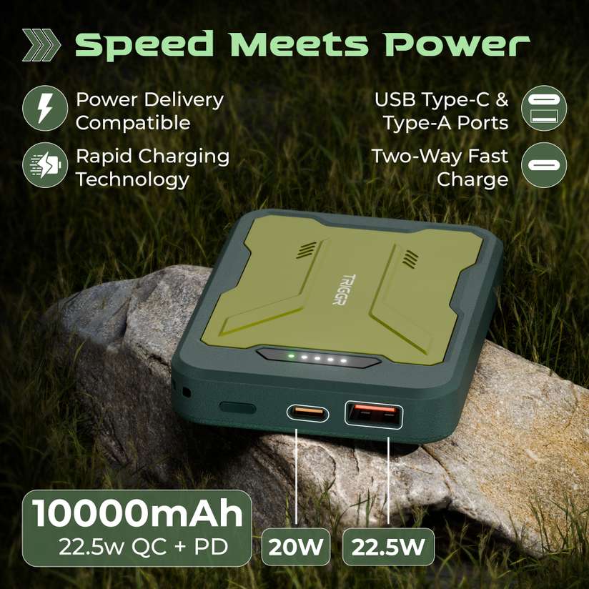Shopsy TRIGGR 10000 mAh 22.5W Compact Power Bank - Image 4