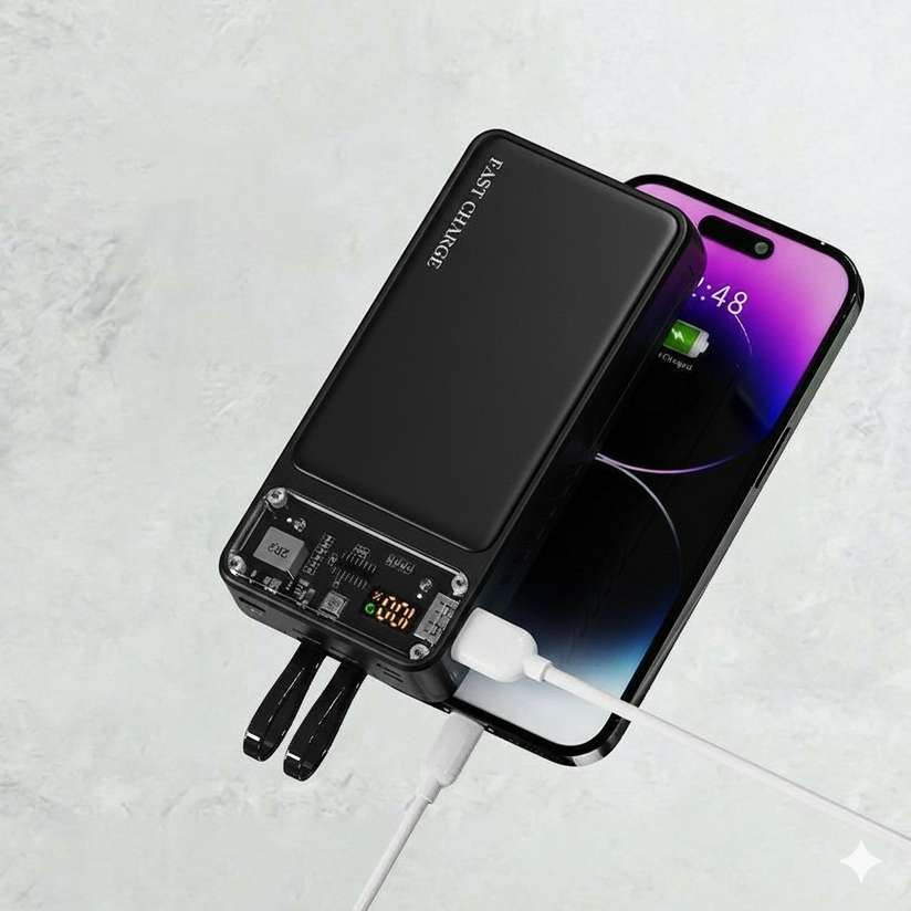 FAHIG 30000 mAh Power Bank (22.5 W, Fast Charging, Power Delivery 2.0, Quick Charge 2.0) Price in India - Buy FAHIG 30000 mAh Power Bank (22.5 W, Fast Charging, Power Delivery 2.0, Quick Charge 2.0) online at Shopsy.in - Image 3
