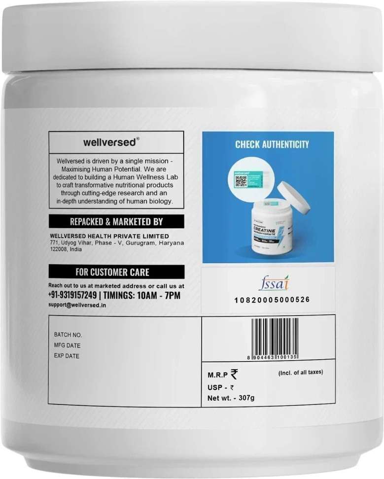 Shopsy Wellcore Micronised Monohydrate Creatine - Image 7
