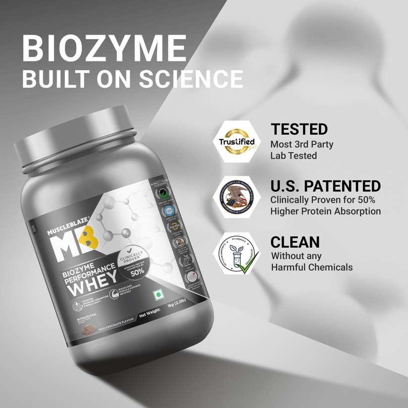 Shopsy MUSCLEBLAZE Biozyme Performance Whey Protein - Image 3
