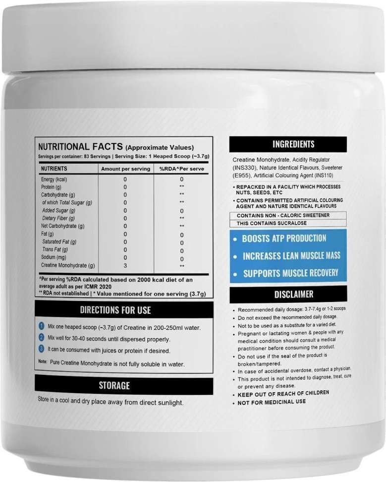 Shopsy Wellcore Micronised Monohydrate Creatine - Image 6