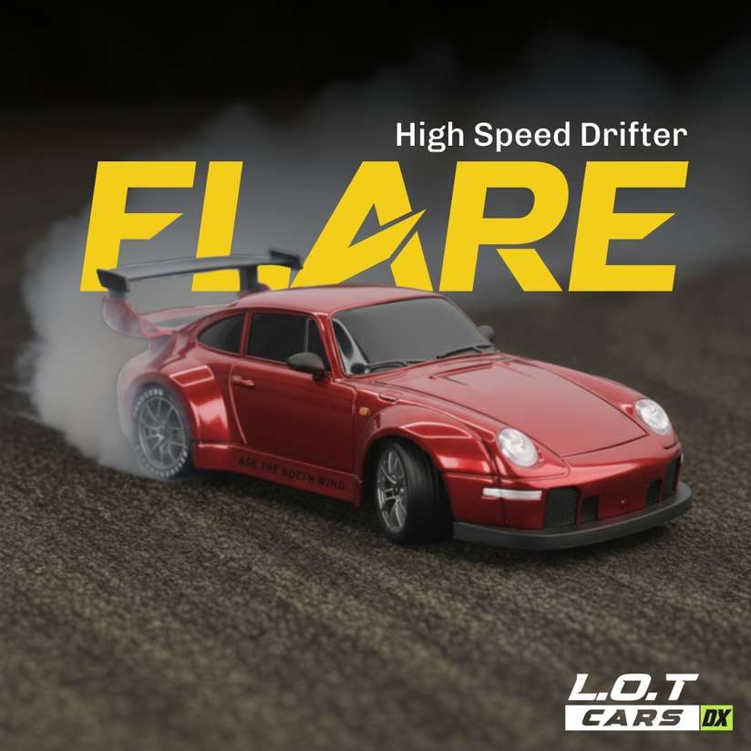 Shopsy L.O.T CARS Flare RC Car 4WD Drifting - Image 3