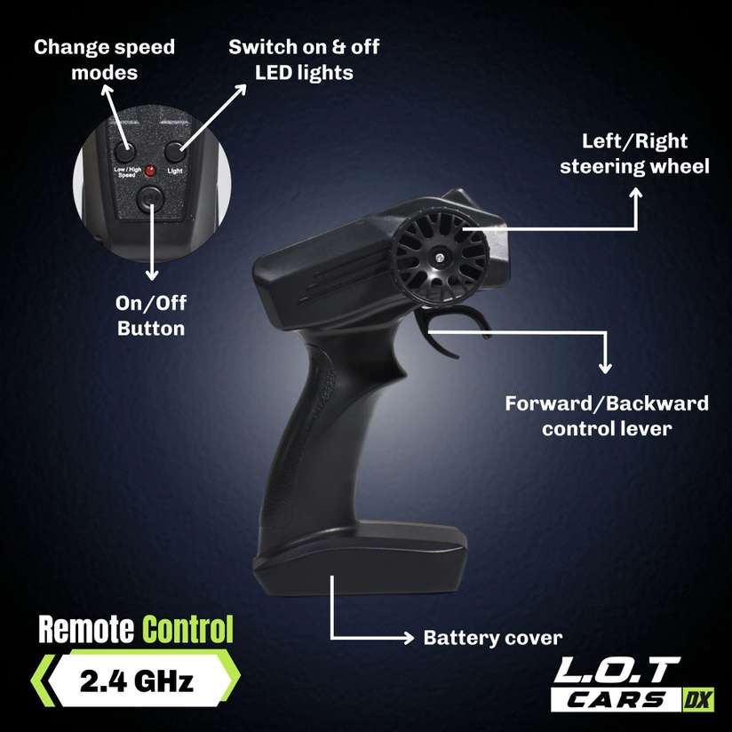 Shopsy L.O.T CARS Flare RC Car 4WD Drifting - Image 5