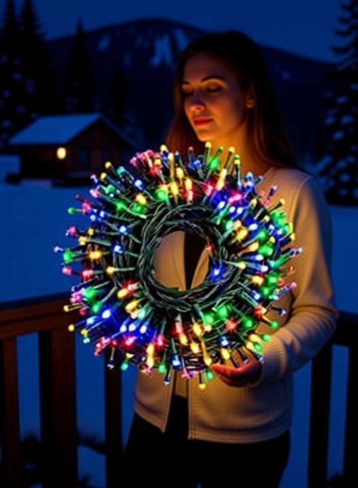 Aj Enterprises 400 LEDs 50.8 m Multicolor Color Changing, Flickering, Steady String Rice Lights Price in India - Buy Aj Enterprises 400 LEDs 50.8 m Multicolor Color Changing, Flickering, Steady String Rice Lights online at Shopsy.in - Image 5