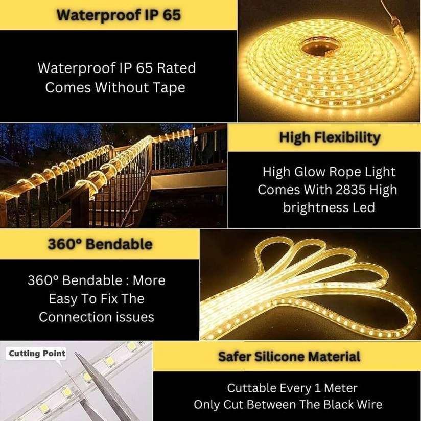 TechnoByte 3 m Yellow Rice Lights Price in India - Buy TechnoByte 3 m Yellow Rice Lights online at Shopsy.in - Image 7