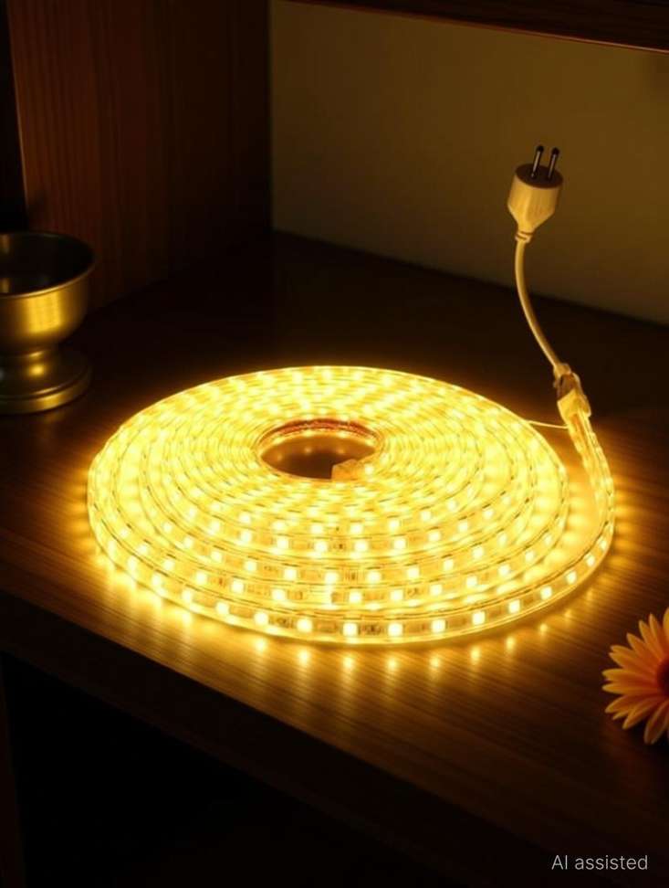 TechnoByte 3 m Yellow Rice Lights Price in India - Buy TechnoByte 3 m Yellow Rice Lights online at Shopsy.in - Image 2