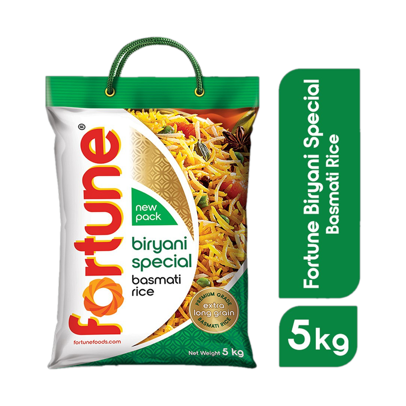 FORTUNE Biryani Special Basmati Rice (Long Grain) Price in India - Buy FORTUNE Biryani Special Basmati Rice (Long Grain) online at Shopsy.in - Image 2