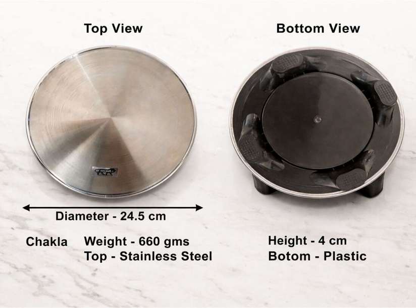 Shopsy Great Art Steel Chakla Belan Set – Classic Durable Edition - Image 6