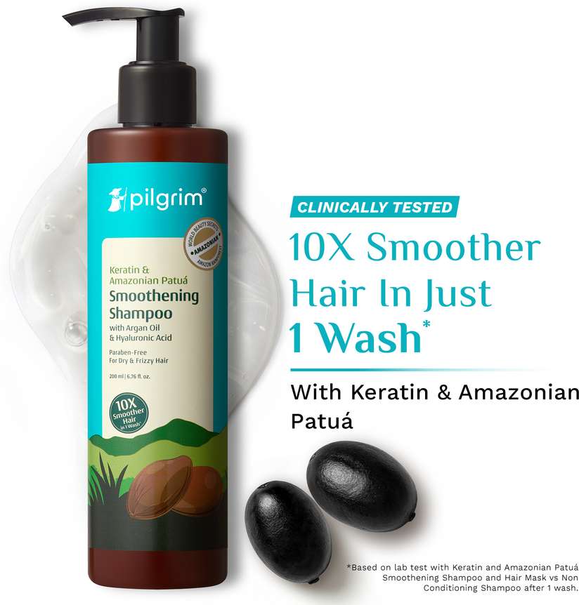 Shopsy Pilgrim Patua 10X Keratin Shampoo 200ml - Image 2