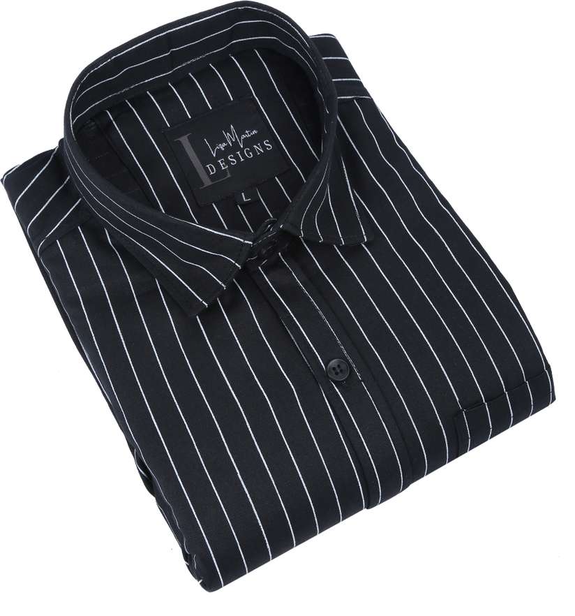 TIGERSNAKE Men Self Design Casual Black Shirt Price in India - Buy TIGERSNAKE Men Self Design Casual Black Shirt online at Shopsy.in - Image 7