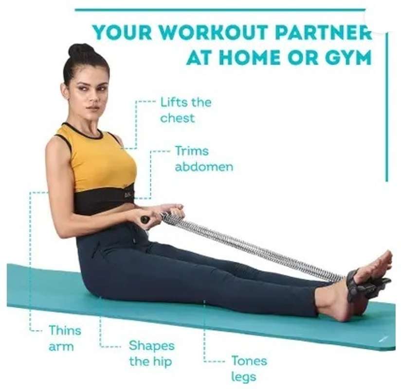 HRRH Double Spring Tummy Trimmer Fat Buster Abs Exercise Gym