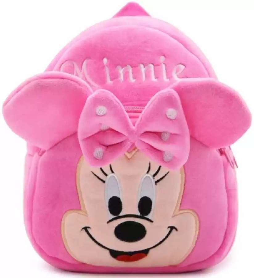 minnie+pencil kit free Kids School Bag Soft Plush Backpacks