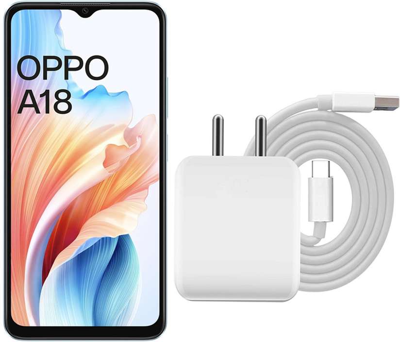 Oppo A18 Oppo 18 Watt Charger 65W Charger For OPPO A18 5G With