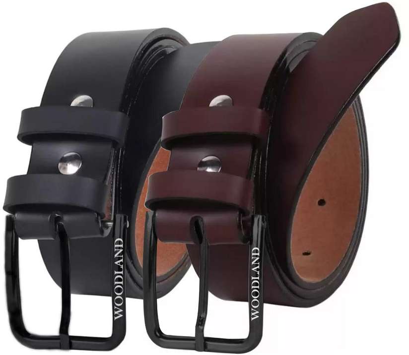 Men Brown Artificial Leather Belt