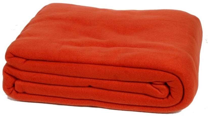 Solid Single Fleece Blanket