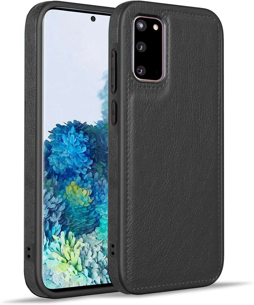 Samsung S20 Plus Leather Back Cover