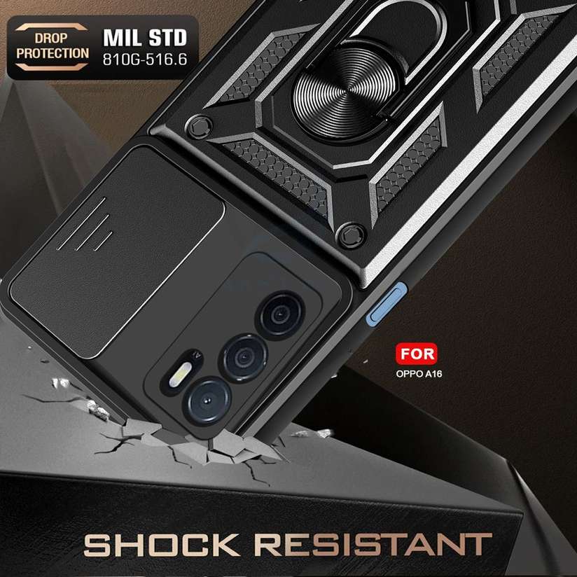 Shopsy AESTMO Oppo A16 Back Cover (Polycarbonate, TPU) - Image 3