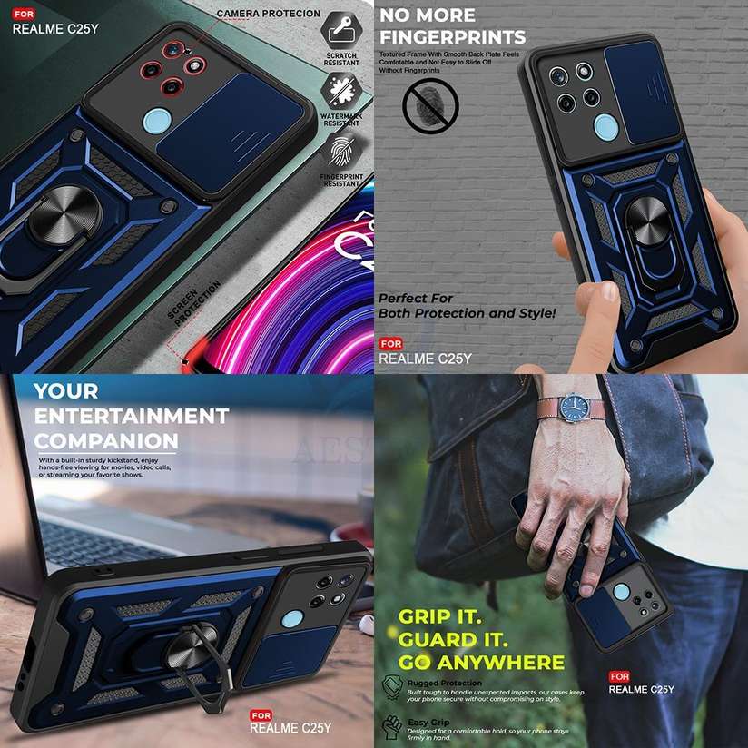 AESTMO Realme C25Y Polycarbonate, Thermoplastic Polyurethane Back Cover Price in India - Buy AESTMO Realme C25Y Polycarbonate, Thermoplastic Polyurethane Back Cover online at Shopsy.in - Image 6