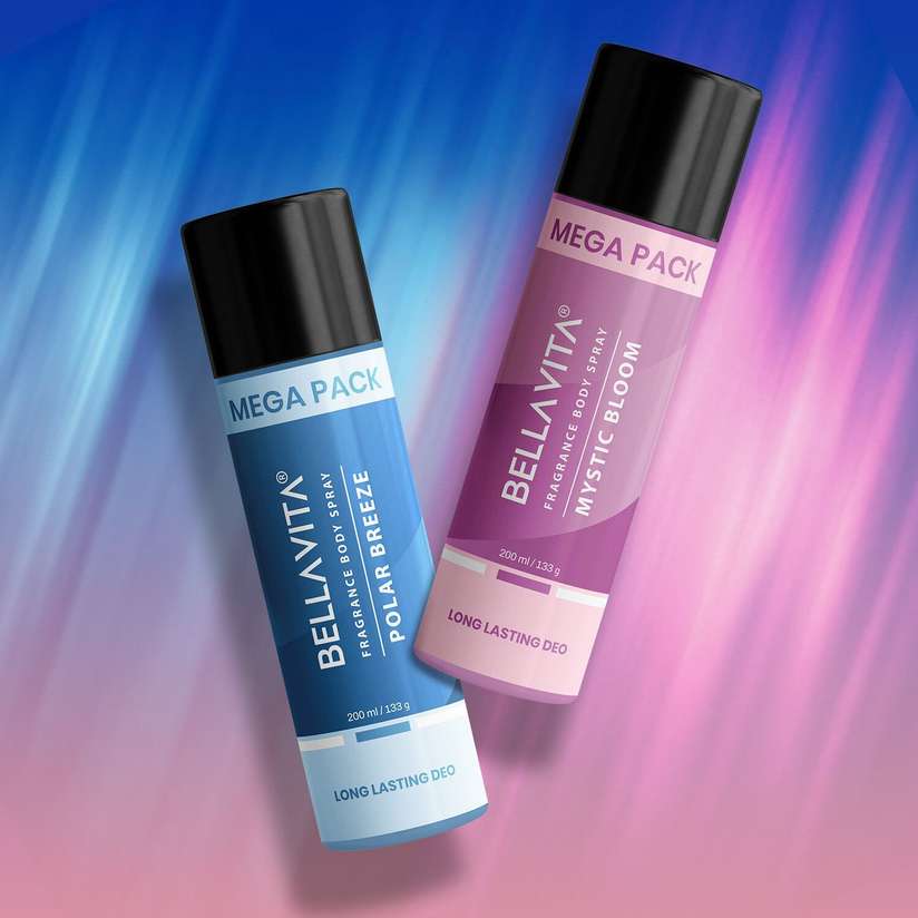 BELLAVITA Polar Breeze & Mystic Bloom Deodorant Combo|2x200ml|Long lasting Fragrance| Deodorant Spray - For Men & Women Price in India - Buy BELLAVITA Polar Breeze & Mystic Bloom Deodorant Combo|2x200ml|Long lasting Fragrance| Deodorant Spray - For Men & Women online at Shopsy.in - Image 6