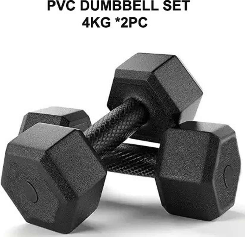 L'AVENIR FITNESS (4kg 2) Dumbbell Set Pair of Dumbbells