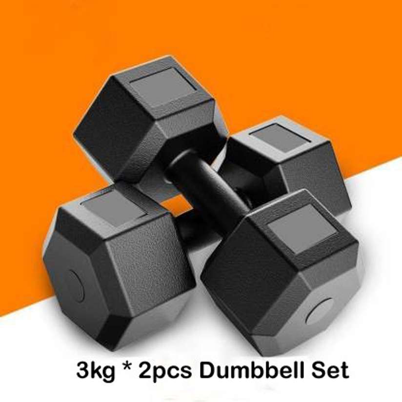 L'AVENIR FITNESS 3kg Pair (3kg * 2pcs.) of PVC Dumbbells - best for Home Work-Out Fixed Weight Dumbbell Price in India - Buy L'AVENIR FITNESS 3kg Pair (3kg * 2pcs.) of PVC Dumbbells - best for Home Work-Out Fixed Weight Dumbbell online at Shopsy.in - Image 2