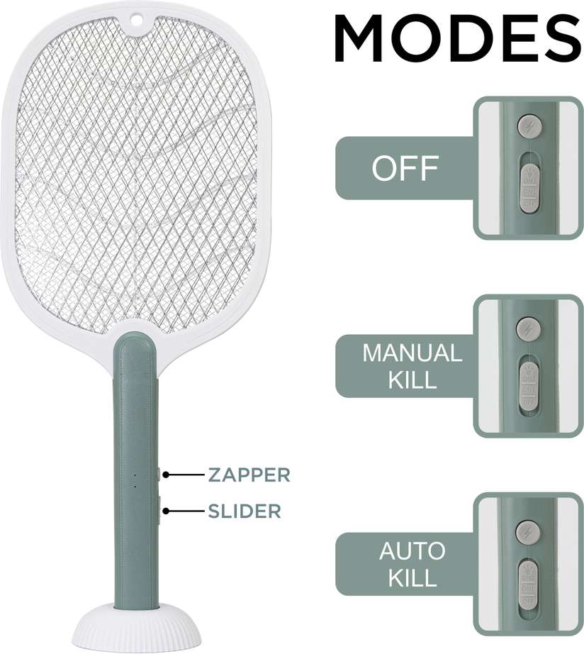 Janu Killato by Weird Wolf 2 in 1 UV Light Electric Mosquito Racket Bat Electric Insect Killer Price in India - Buy Janu Killato by Weird Wolf 2 in 1 UV Light Electric Mosquito Racket Bat Electric Insect Killer online at Shopsy.in - Image 4