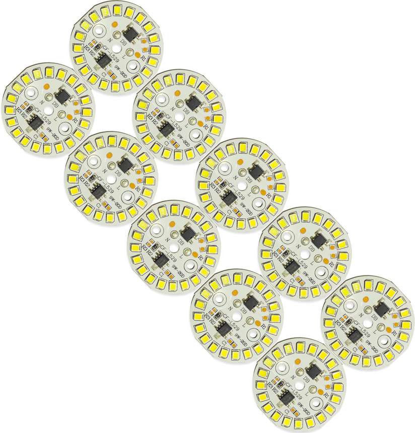 Universal Hub 9 Watt DOB (Direct On Board) WHITE LED Bulb PACK OF