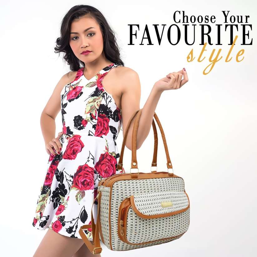 DRK COLLECTION Women White Satchel Price in India - Buy DRK COLLECTION Women White Satchel online at Shopsy.in - Image 8