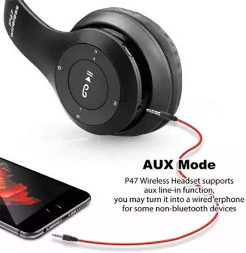 EAYS P47 Wireless Headphone Sports Adjustable Headphone with Mic Bluetooth Headset Price in India - Buy EAYS P47 Wireless Headphone Sports Adjustable Headphone with Mic Bluetooth Headset online at Shopsy.in - Image 5