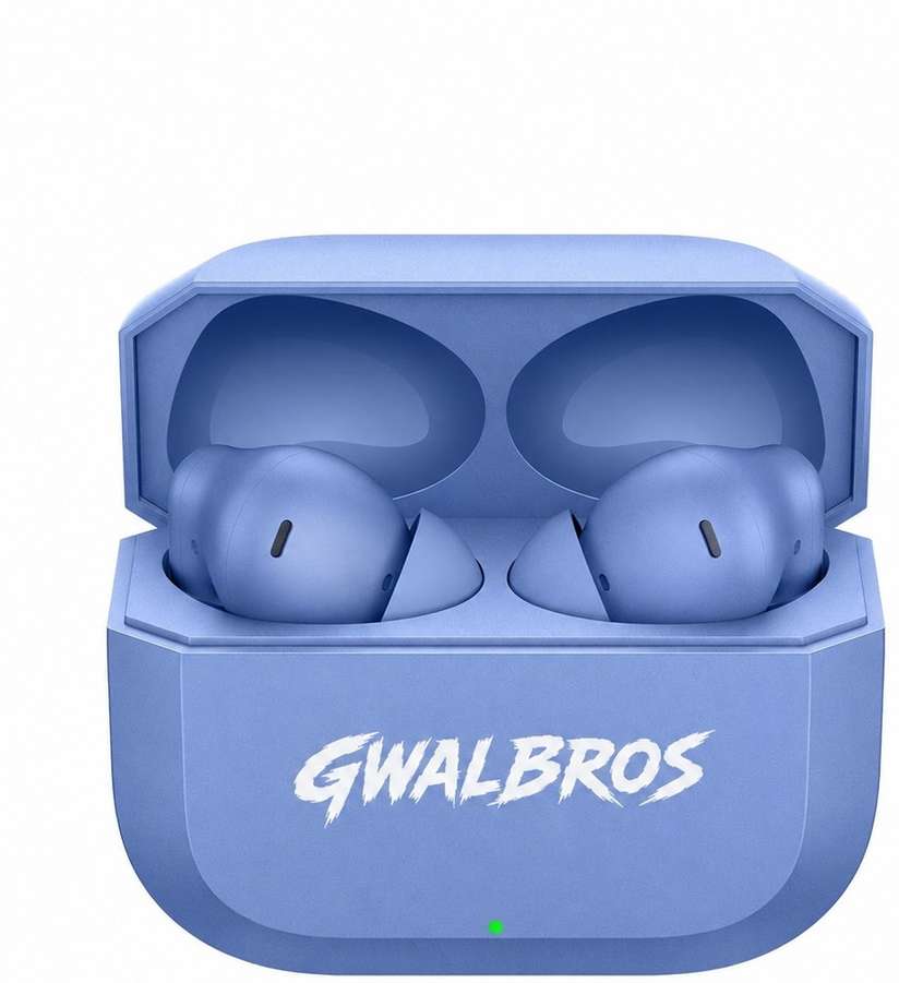 GWALBROS NEW Edition Trending BUDS 3R True Wireless Earbuds with Mic, 12.4mm Drivers SB5 Bluetooth Gaming Headset Price in India - Buy GWALBROS NEW Edition Trending BUDS 3R True Wireless Earbuds with Mic, 12.4mm Drivers SB5 Bluetooth Gaming Headset online at Shopsy.in - Image 2