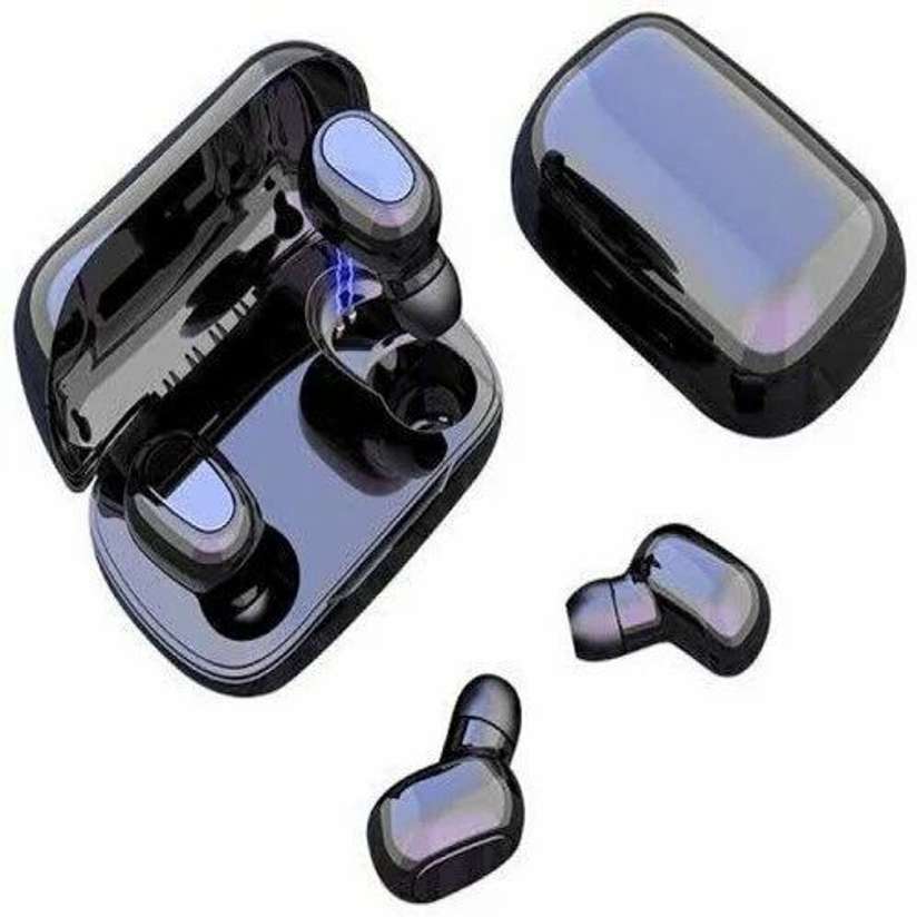 L21 Earbuds 25 Hours Playback Time with Charge Bluetooth (Black