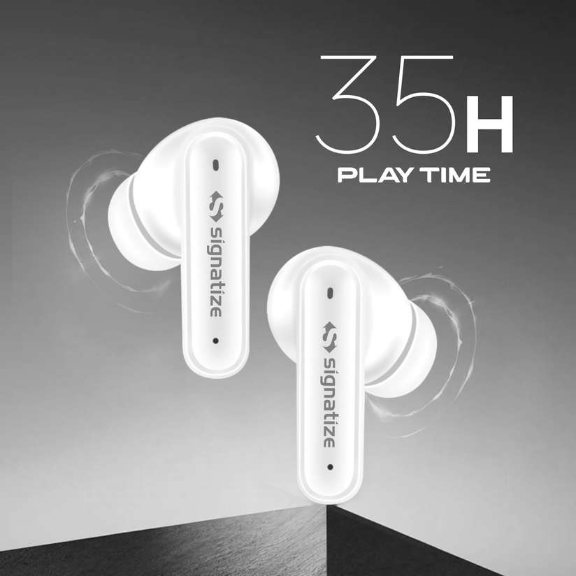 Shopsy SIGNATIZE Wireless Bluetooth Earbuds with 35H Playtime - Image 3